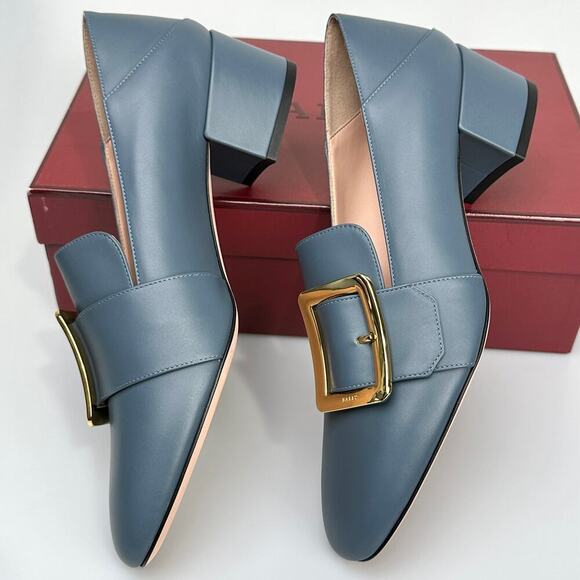 NIB Bally buckled leather pumps Size 8.5 - Picture 9 of 14